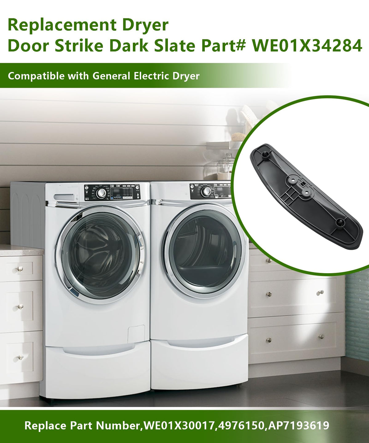 WE01X34284 Dryer Dark Slate Door Strike