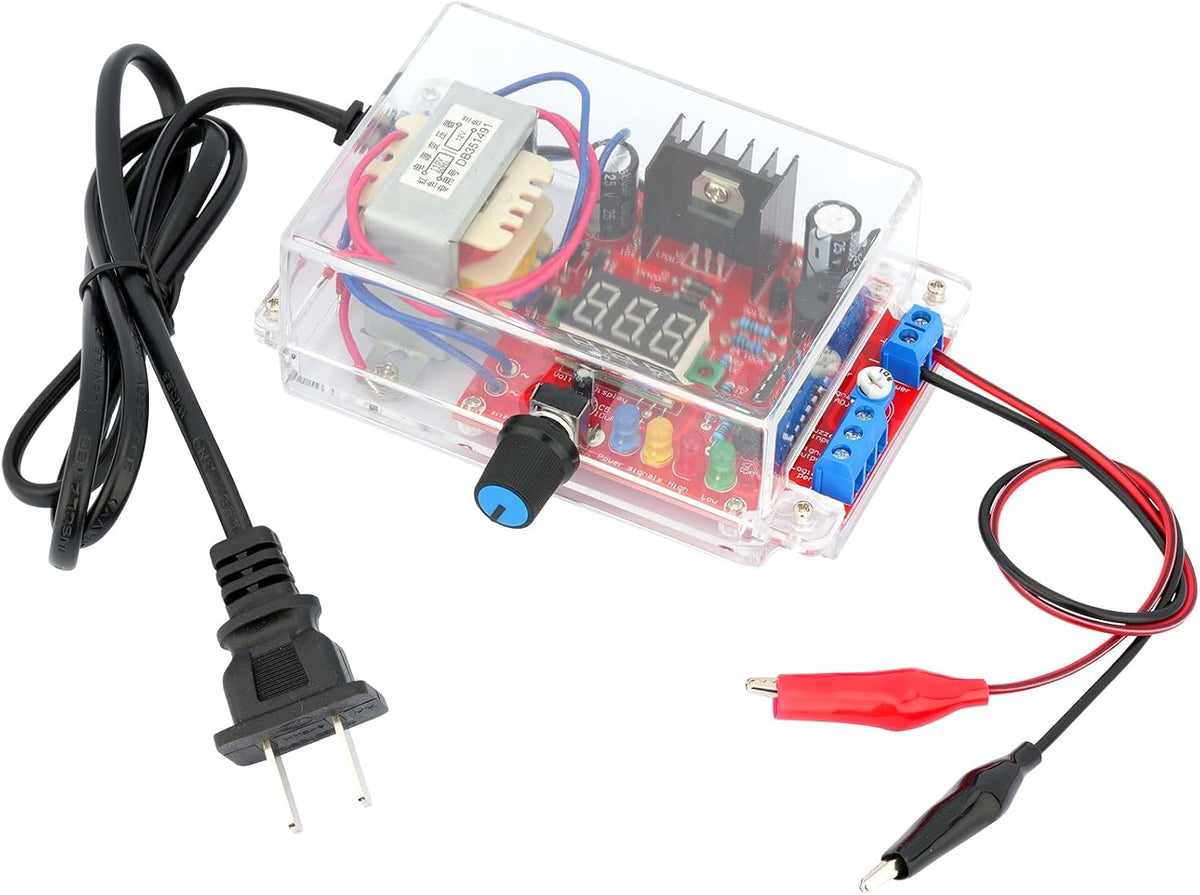 LM317 Adjustable Voltage Regulator Set DIY Electronics Kit for Adults