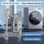 WPW10310366 Dryer Door Hinge Compatible with Whirlpool Kenmore Dryer