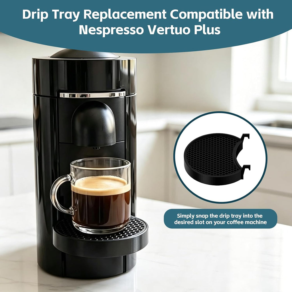 Drip Tray Replacement Compatible with Nespresso Vertuo Plus