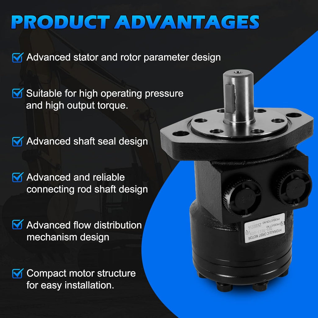 101-1033-009 Hydraulic Motor Replacement for Eaton Char-Lynn H Series