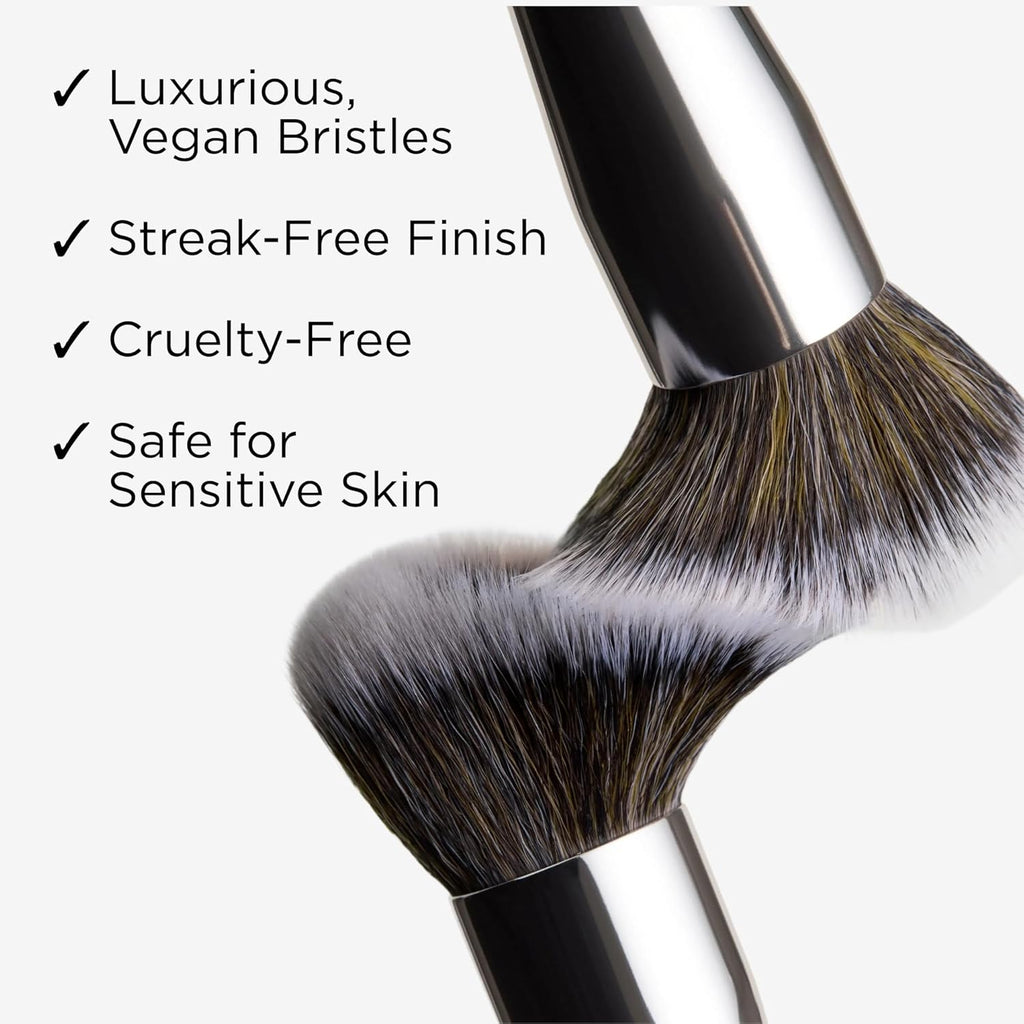 Beauty Kabuki Foundation Brush For Applying Powder, Foundation, Bronzer, Blush, and Mineral Make up, Soft Bristles