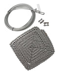 #41 20 ft Roller Chain with 2 Connecting Links and Cable for Gate Openers