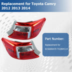 1 Pair Tail Lights Replacement for Toyota Camry 2012 2013 2014