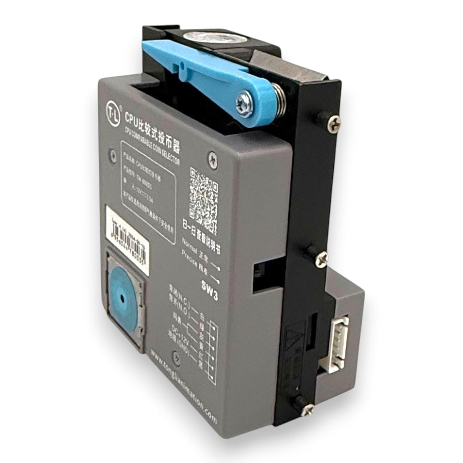 MEGA Vending Tongli Coin Acceptor - Direct TW-800 Third Generation - Perfect for Arcade Machines, Vending Systems