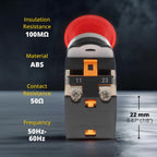 22mm Control Station Box with Momentary Push Button Switches