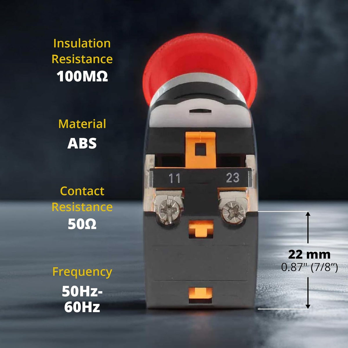 22mm Control Station Box with Momentary Push Button Switches