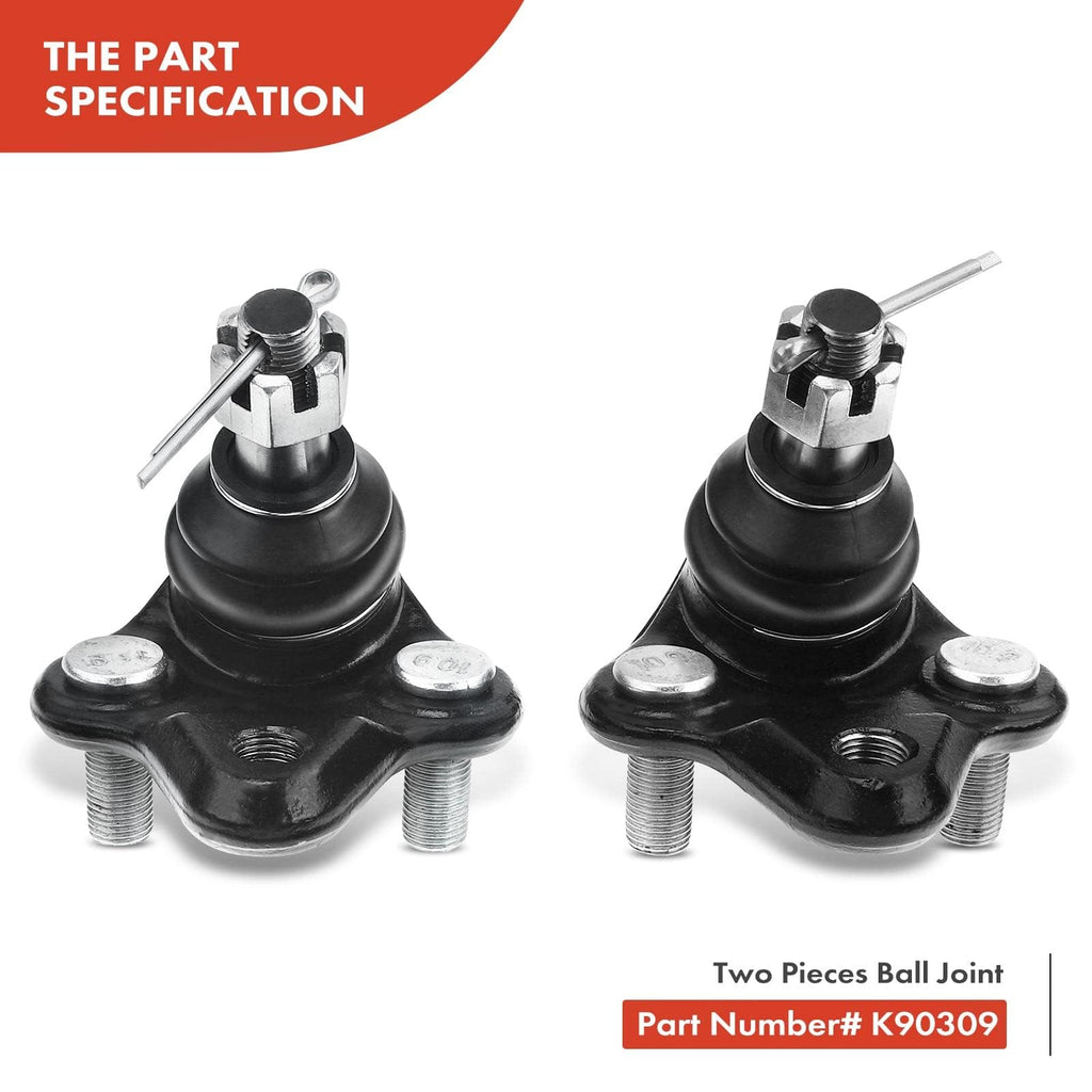 A-Premium 6Pcs Front Suspension Kit, Lower Ball Joint