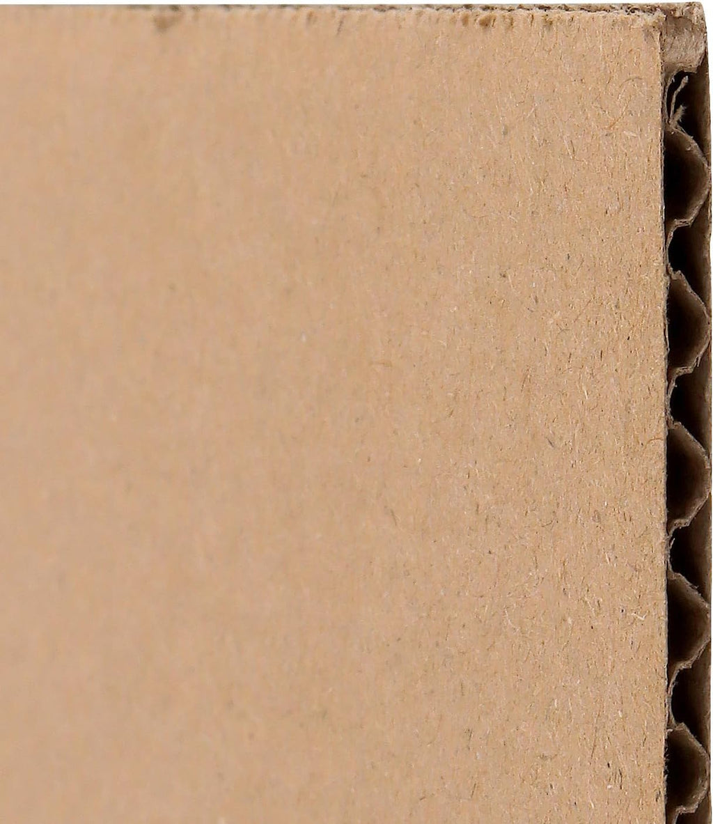 80 PCS Corrugated Cardboard Sheets,8.5x11 In Flat Cardboard Board