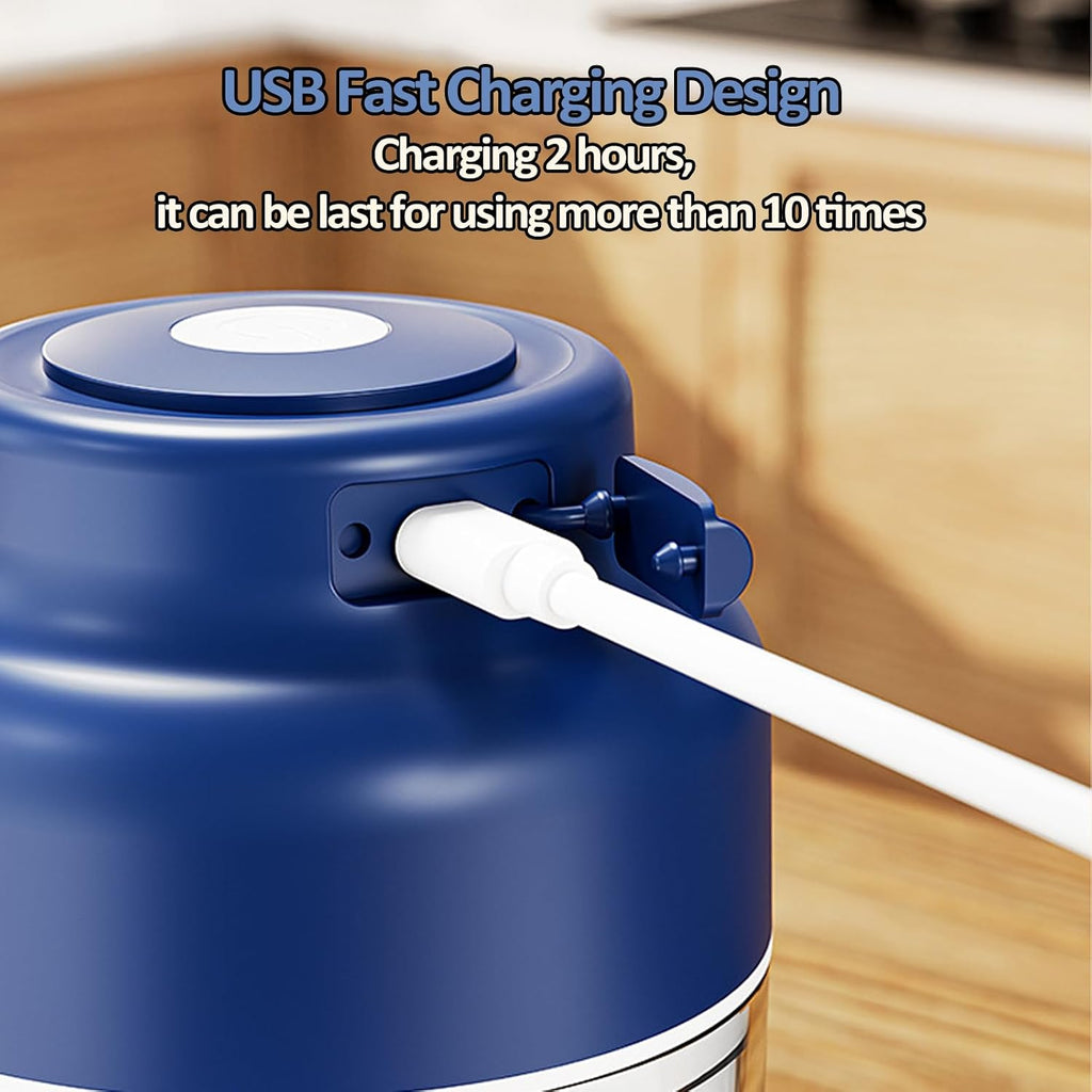 Upgrade Electric Garlic Chopper, Electric Mini Food Processor Portable Veggie Cutter Chopper, USB Rechargeable