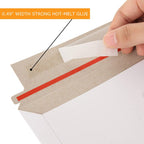 100 Pack Rigid Mailers 6 x 10 Inch