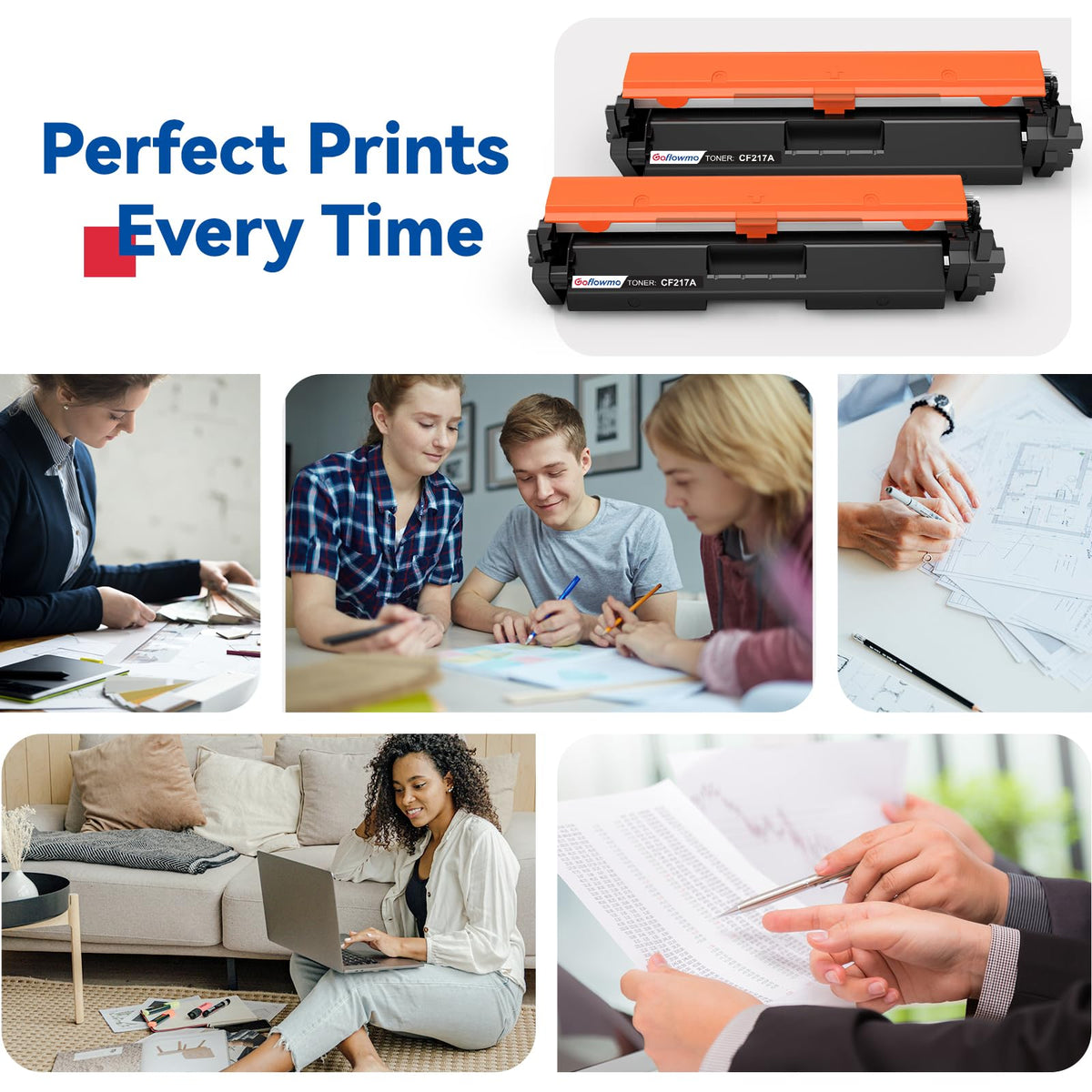 17A Toner Cartridge Compatible for HP CF217A 17A Black Toner