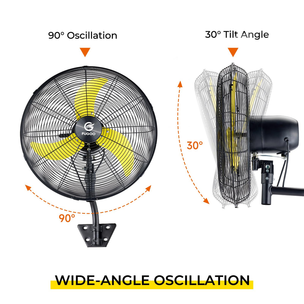 20" Outdoor Wall Mount Fan