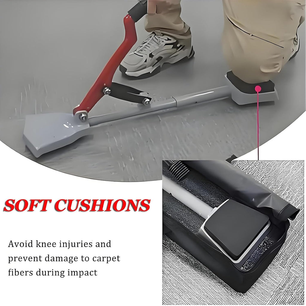Carpet Stretcher Knee Kicker,Adjustable Metal Carpet Knee Kicker, Adjustable Non Slip Handle,Carpet Installation Tool