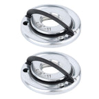 2pcs 5/8"-11 Thread Angle Grinder Flange Nuts, Metal Quick Lock Angle Grinder Nut for Fixing Cutting Discs