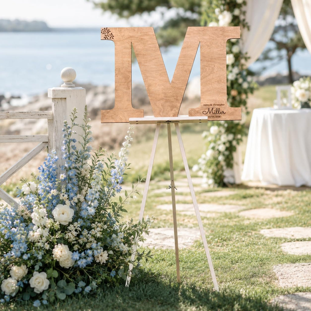 Personalized Wood Letter | Wedding Guest Book | Alternative Guest Book | Wedding Accessories | Wood Book Sign Decor |