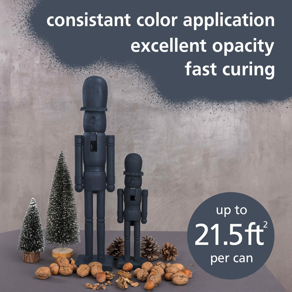 Classy Charcoal Spray Paint | Water-based Light Black Spray Paint