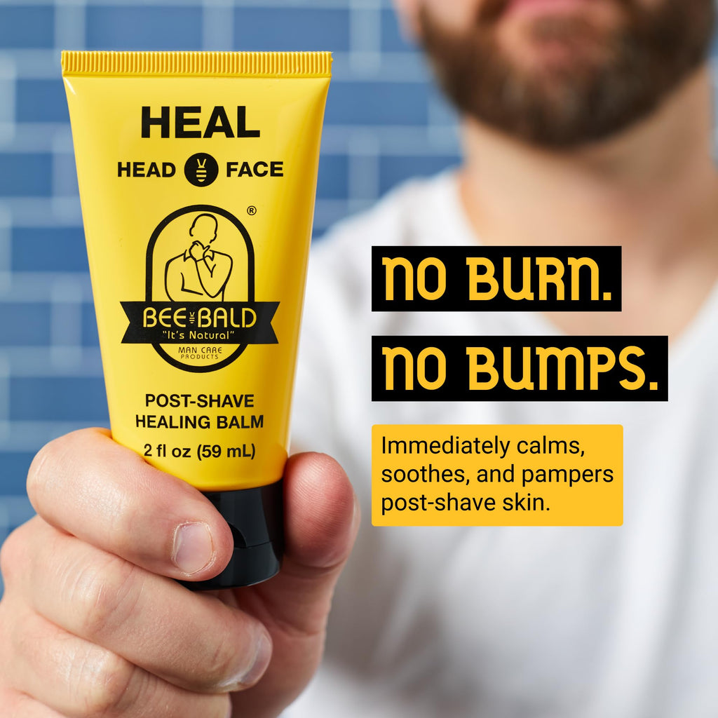HEAL Aftershave for Men, Calm & Soothes, After Shave Balm, 2 fl oz