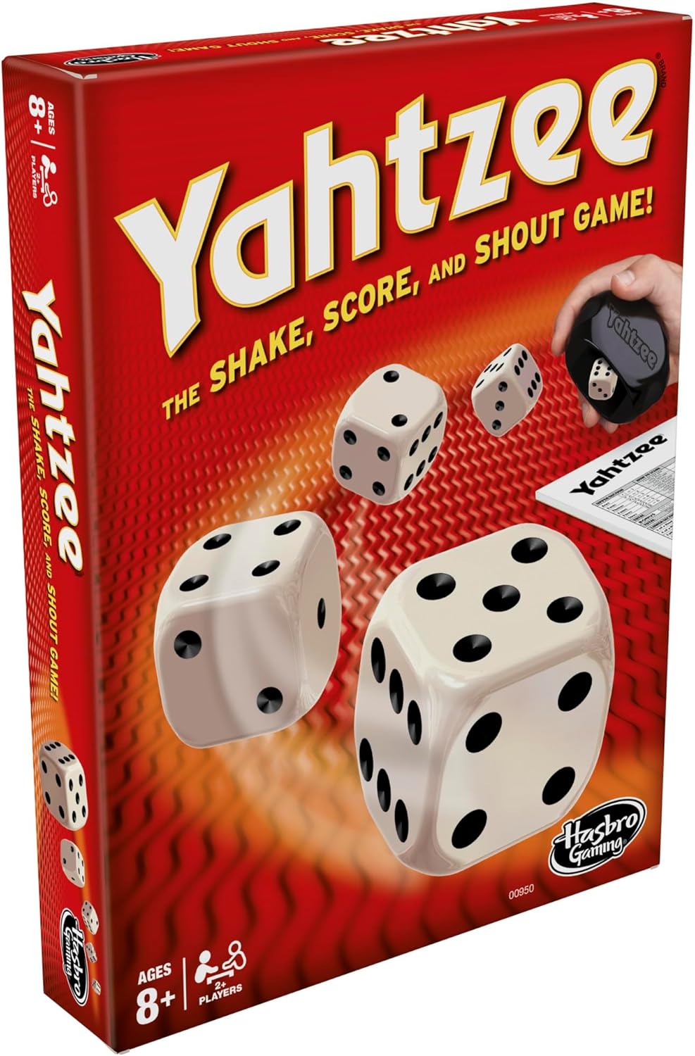 Hasbro Gaming Yahtzee Game, Fast-Playing Dice Games for Kids, Teens, and Adults, Strategy Games, Family Games for