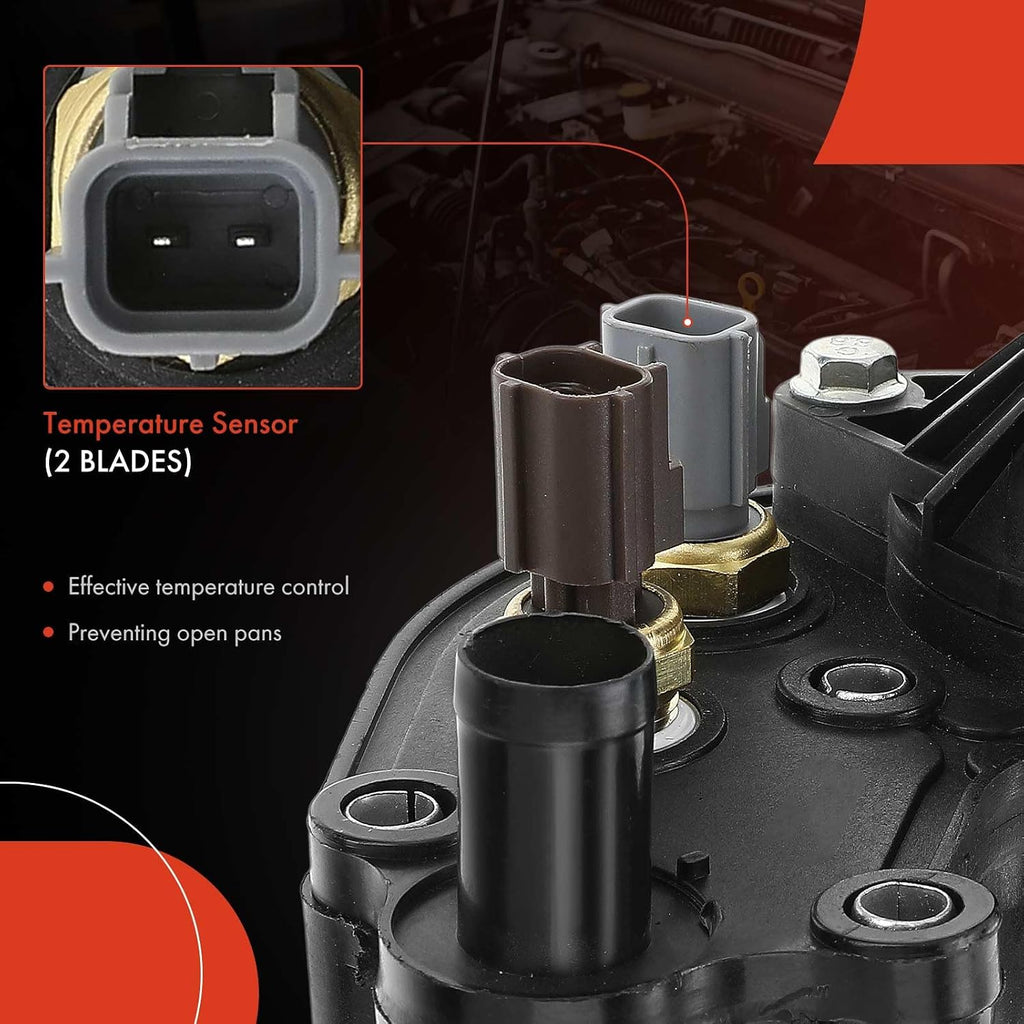 A-Premium Engine Coolant Thermostat Housing Assembly