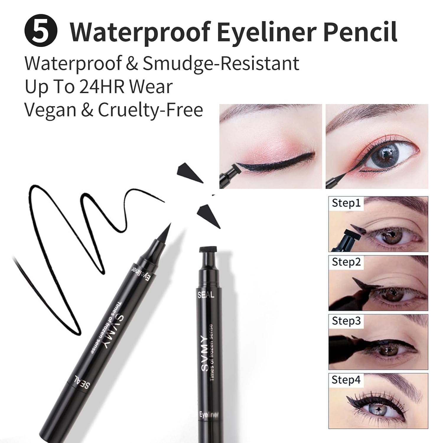 All in One Makeup Kit For Girls - 16 Colors Naked Eyeshadow Palette, 3Pcs Makeup Brushes, Waterproof Eyeliner Pencil