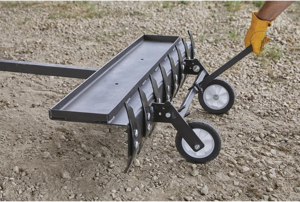 Plow Attachment for Lawn Tractor and ATV, 48 Inches Tow-Behind UTV/ATV Plow