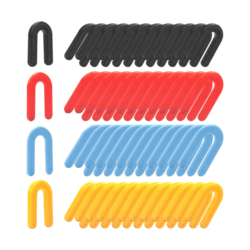 400PCS Plastic Shims, Horseshoe Shims, U Shaped Tile Spacers