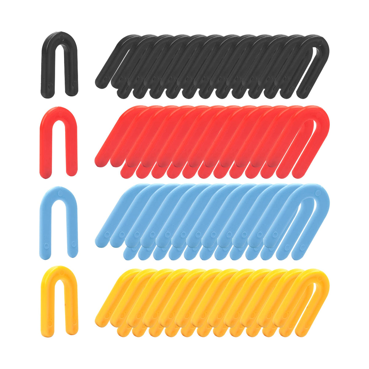 400PCS Plastic Shims, Horseshoe Shims, U Shaped Tile Spacers
