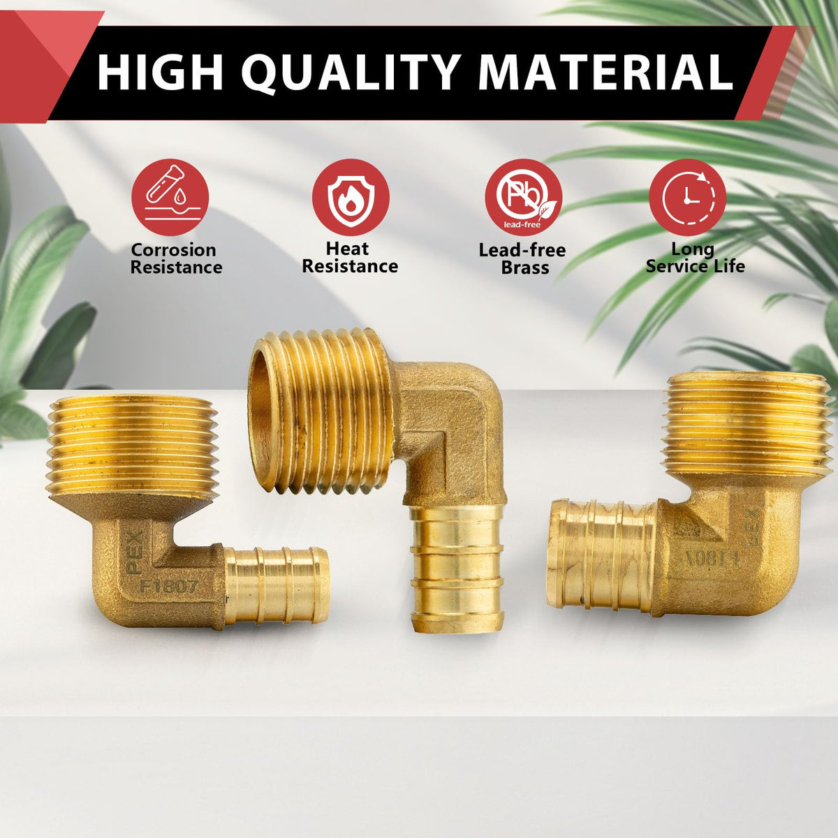 20-PACK EFIELD Pex 3/4"x1/2"Male NPT Threaded Elbow(PEX1807100-20)