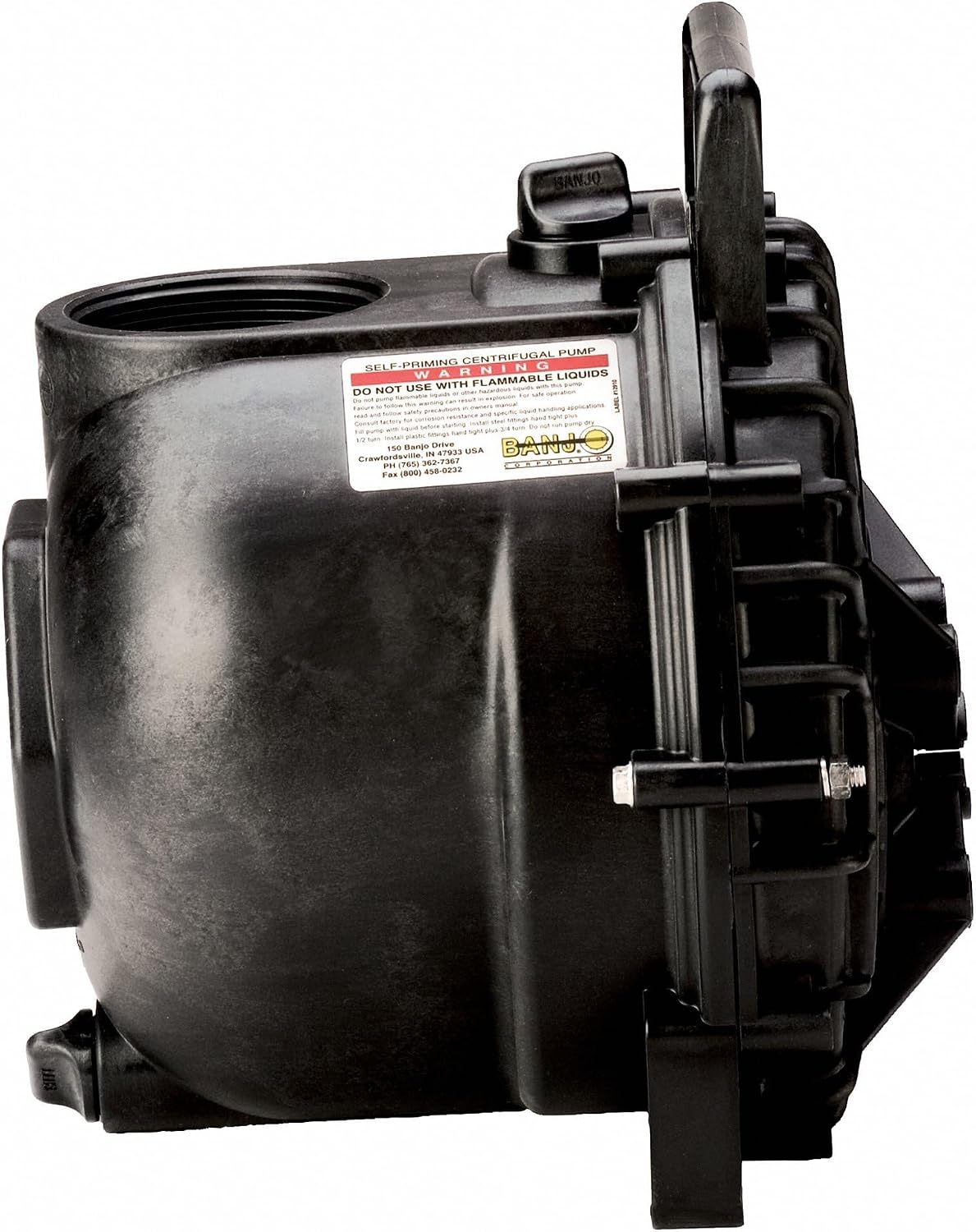 Banjo 3" Poly Pump w/ 3/4" Shaft & 4 Vane Impeller (300PO)