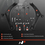 A-Premium 10Pcs Front Suspension Kit, Lower Control Arm, Sway Bar Link