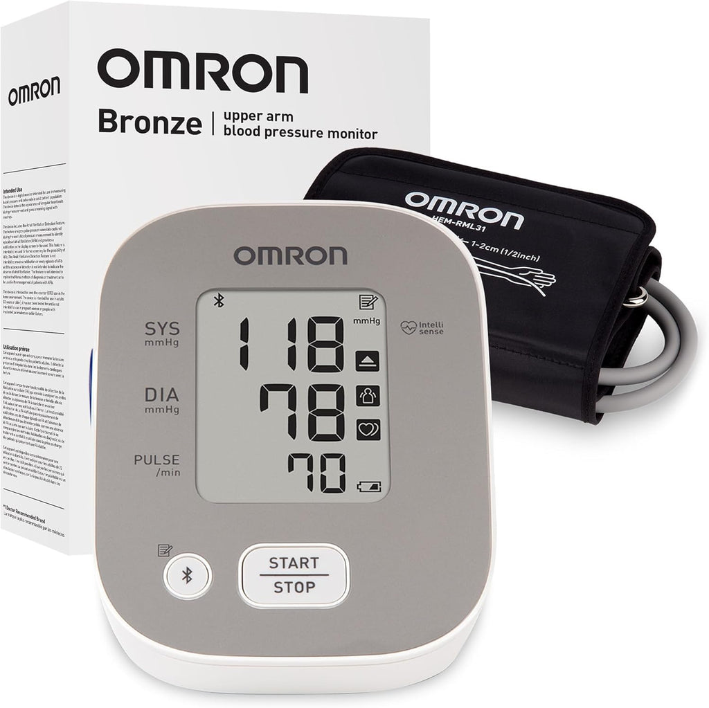 Bronze Blood Pressure Monitor for Home Use & Upper Arm Blood Pressure Cuff - #1 Doctor & Pharmacist Recommended Brand