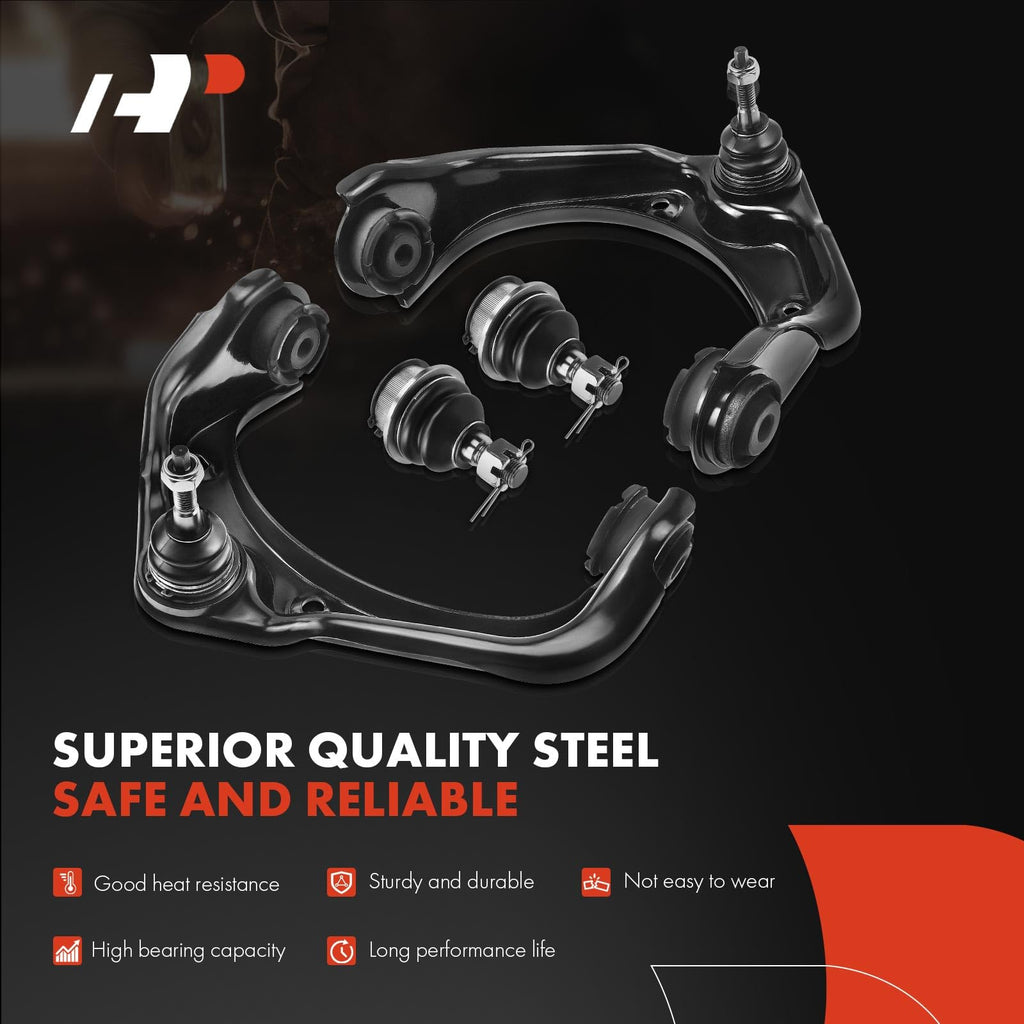 A-Premium 8Pcs Front Suspension Kit, Upper Control Arm, Lower Ball Joint
