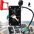 704-82570-08-00 Single Engine Key Switch Panel Compatible with Yamaha 12V