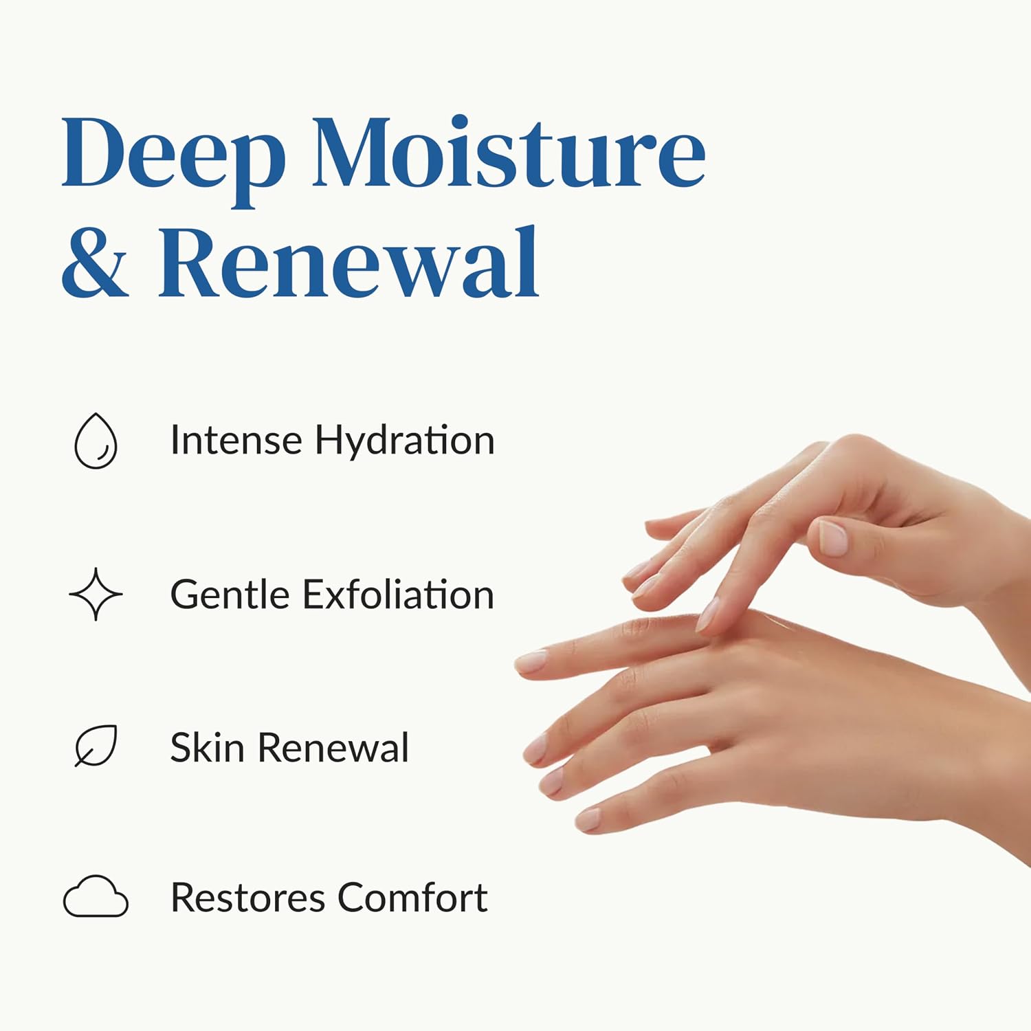 Intensive Repairing Hand Mask 6 Pairs, Soften with Coconut Oil & Milk Extract, Deep Moisturizing Gloves for Dry