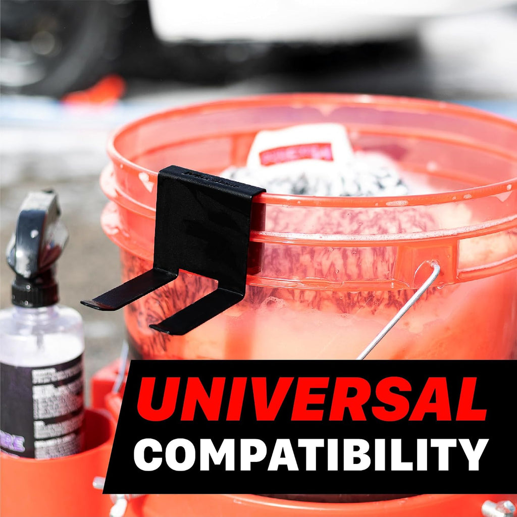 Universal Foam Cannon Bucket Mount – Durable Holder for Hanging Foam Cannons – Professional Car Detailing Accessory