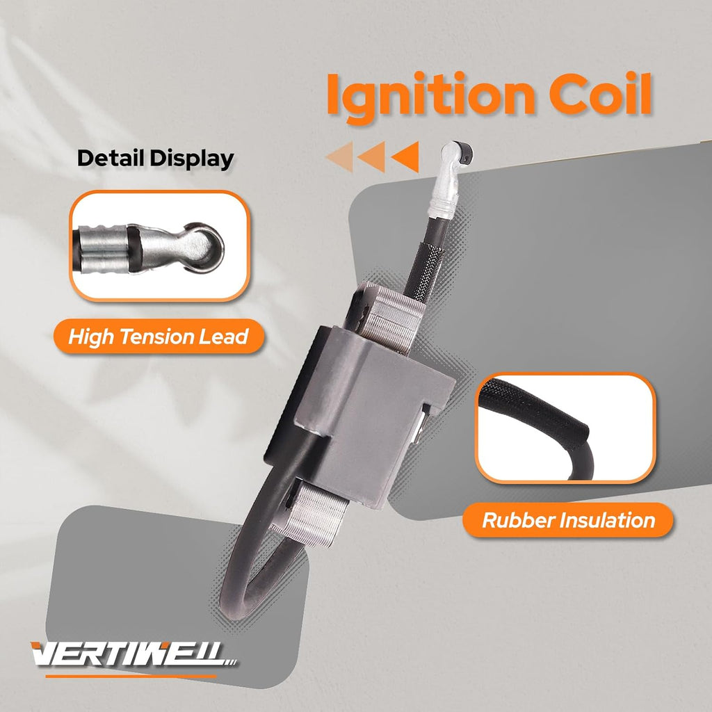 Set of 2 Ignition Coil Pack Compatible with Intek V-Twin 18HP 19HP 20HP 21HP 22HP Engine Briggs Stratton 407000