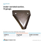 1501221M1 Sickle Sections Pack of 25 Under Serrated Fits New Holland