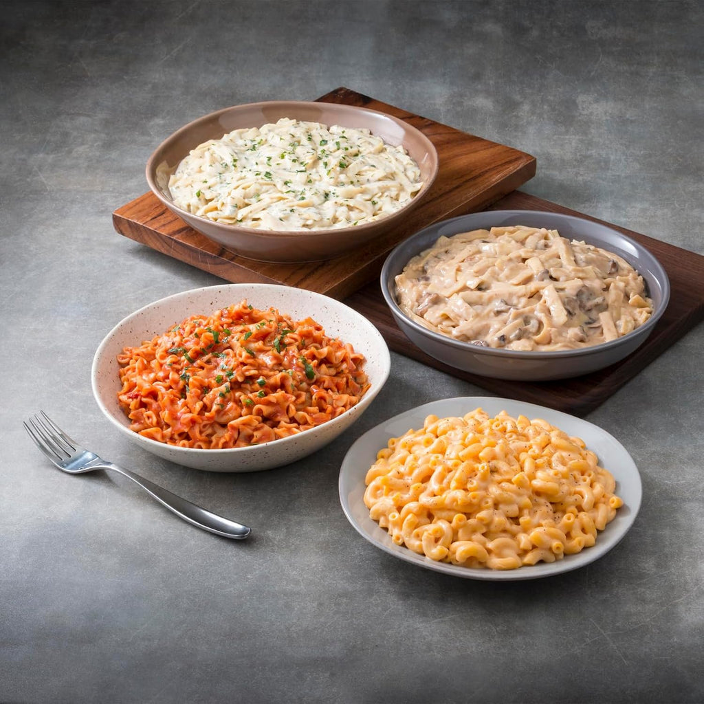 Four Person 72 Hour Emergency Food Supply | 119 Servings, 25 Year Shelf Life, Feeds 4 People, Survival Food Camping