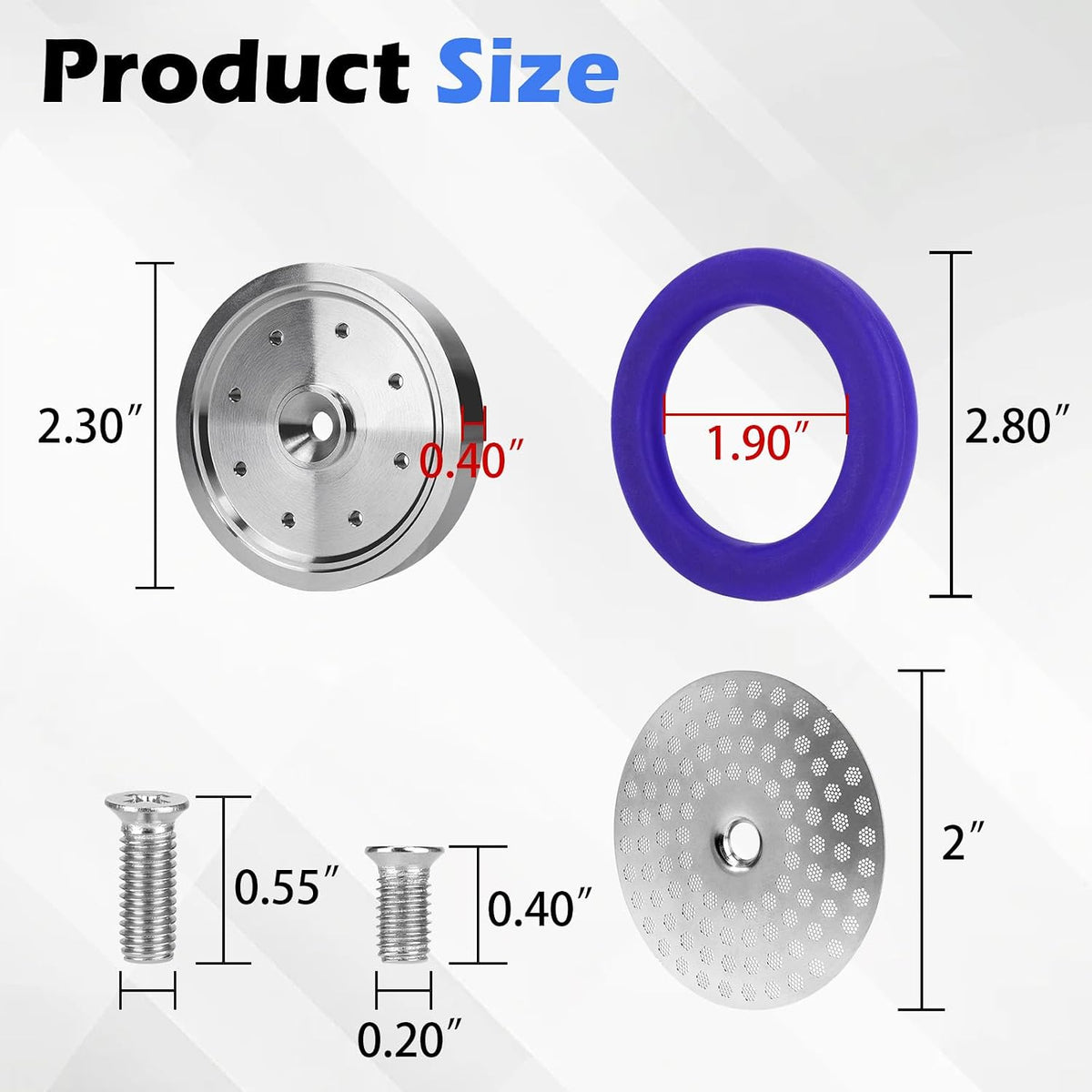 CL200M Precision Shower Screen Kit,Fits Oracle, Oracle Touch, Double Boiler