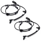 2Pcs Front Left and Right ABS Wheel Speed Sensor Compatible with Dodge 2009