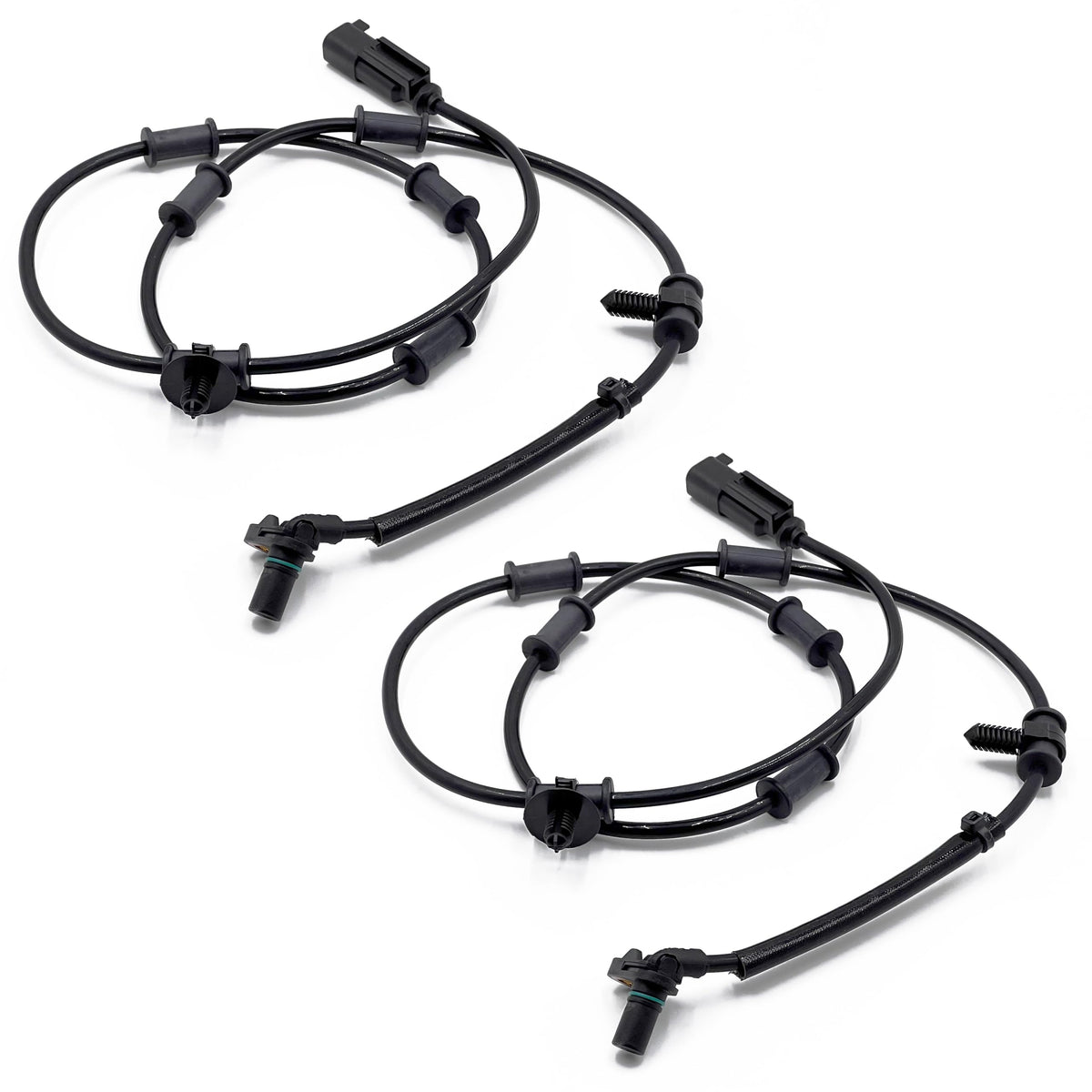 2Pcs Front Left and Right ABS Wheel Speed Sensor Compatible with Dodge 2009