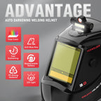 Smart Auto-Shade Welding Helmet with Digital Filter