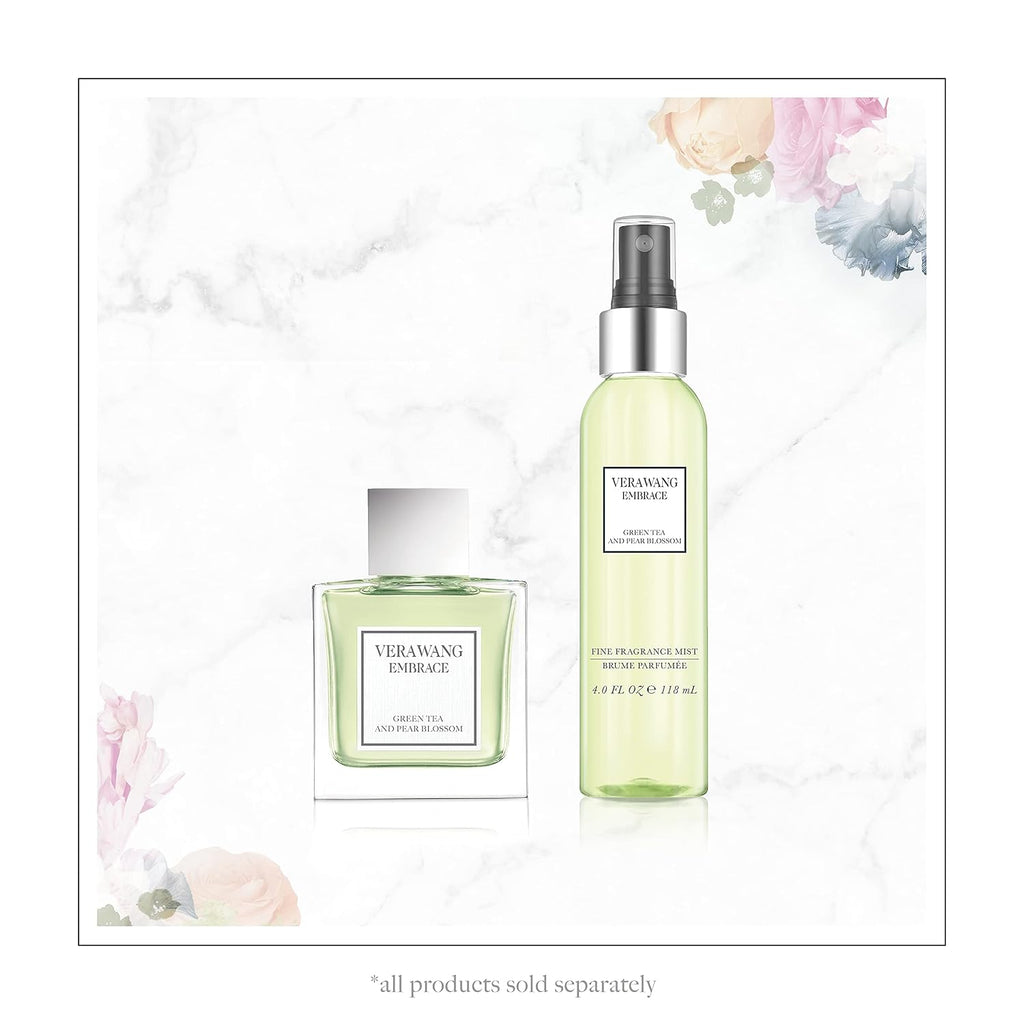 Embrace Green Tea and Pear Blossom Body Mist 8 fl oz (Pack of 1), Notes of Earthiness, Peony, and Sandalwood, Women's