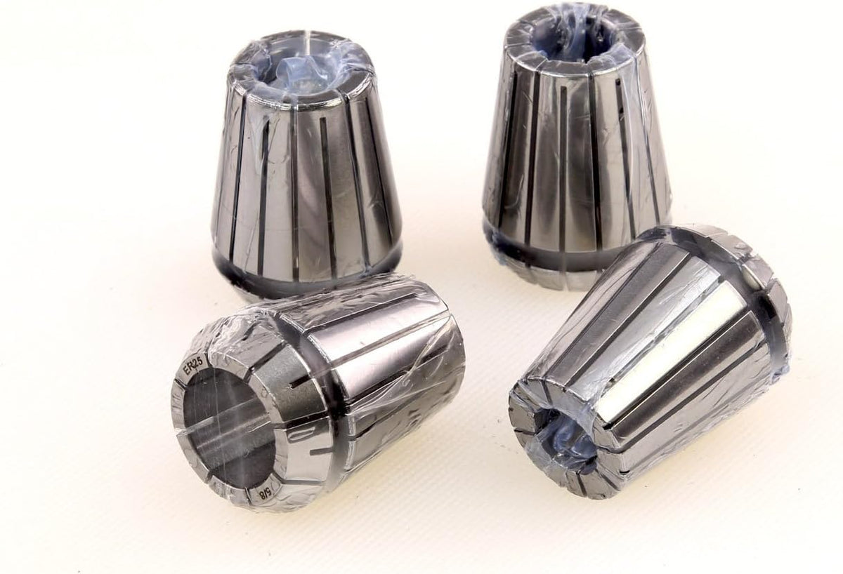 Robust, ER25 Collet Set, for Woodturning, make your own wood turning tool handle