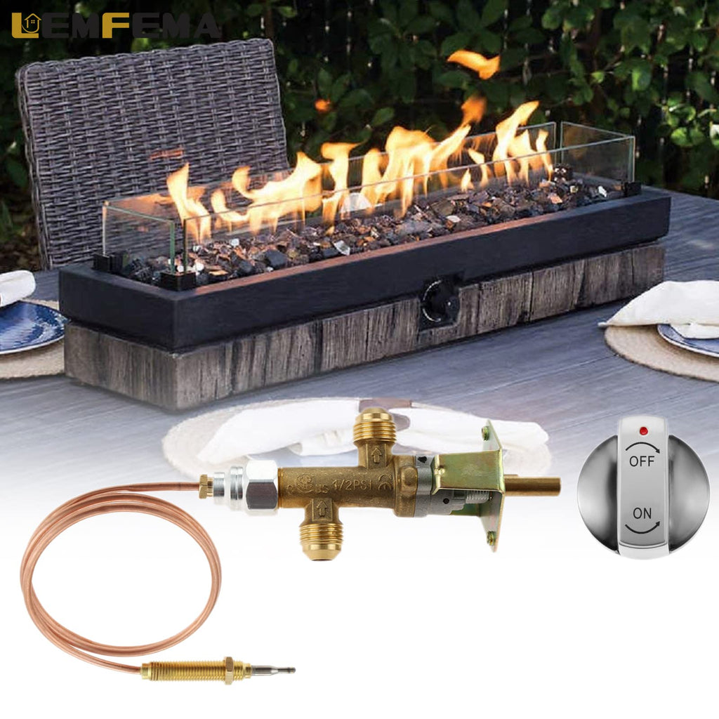 Low Pressure LPG Propane Gas Fireplace Flame Failure Safety Control Valve