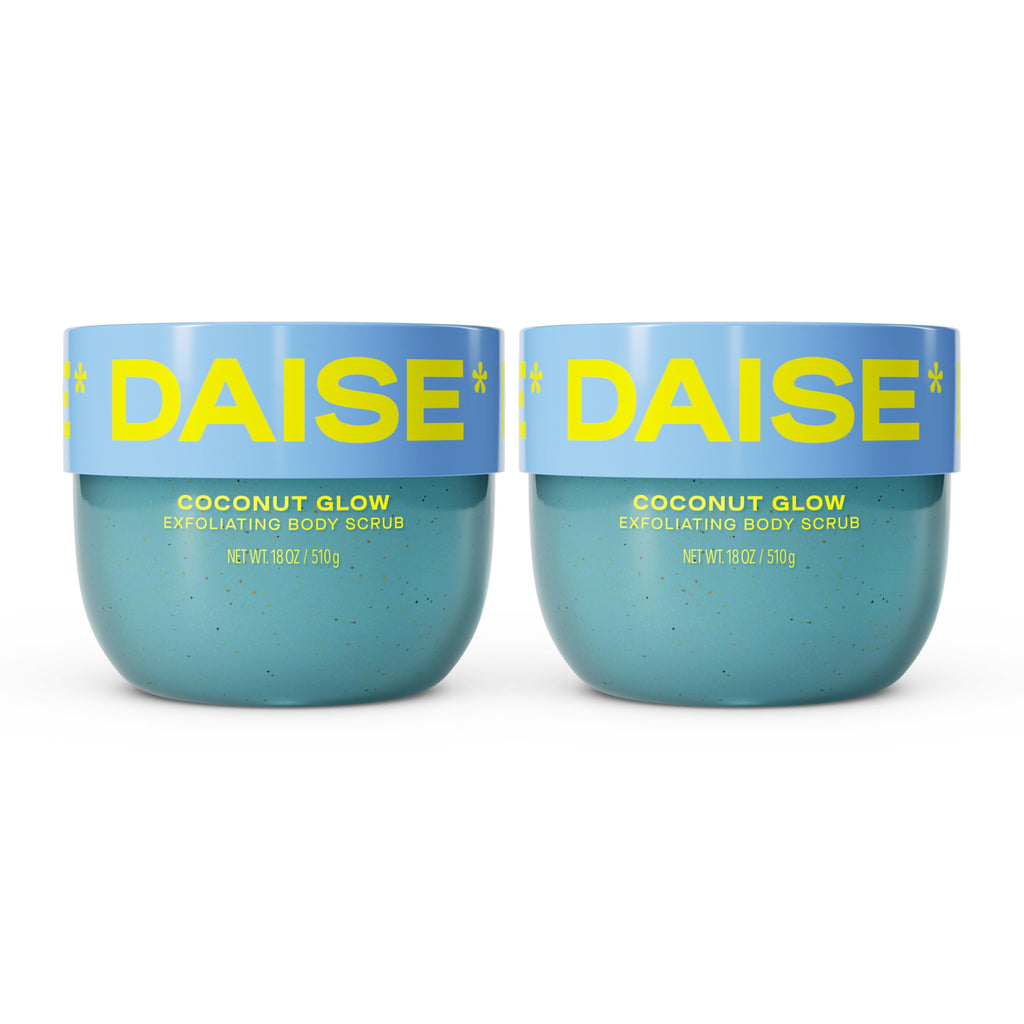 Exfoliating Body Scrub in Coconut Glow, 18 OZ / 510 g (Pack of 2)