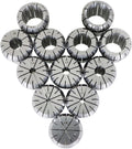 WFLNHB 12Pcs ER40 Collets with Common Size 1/8-1-1/8 Inch
