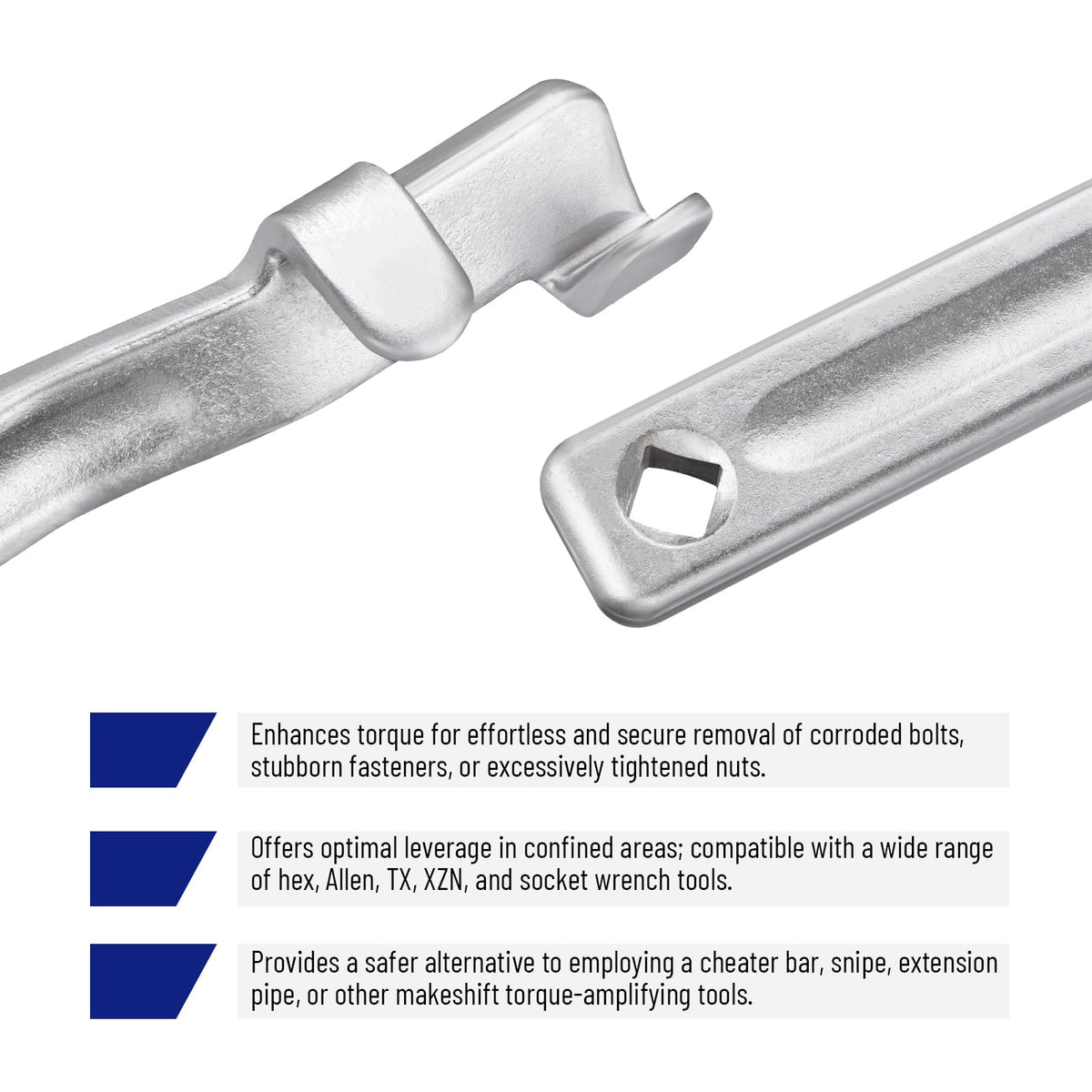 SPARKWHIZ Wrench Extender & Offset Extension Wrench Set
