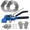 Banding Strapping Kit, 304 Stainless Steel Cable Tie Banding Tools